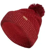 ADIDAS Women's Fit Beanie Twilight II One Size Red/Onix/Gold Knit Lined New
