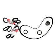 Timing Belt Kit & Gates Drive Belt for Suzuki Swift SF 1.0L G10 1988-1992