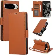 [Procarcasa] for Google Pixel 8 Pro Wallet Case,for Pixel 8 Pro 5G Case[6.7 inch] PU Leather Flip Folio Cover with Card Holders Stand Feature Magnetic Clourse Protective Cover-Brown