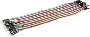 QUMIIRITY Pin Male to Female Jumper Wire Cable for Breadboard High Grade Portable Design for Electronic Projects and Non Standard Headers