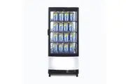Bromic Countertop Fridge - 80L - 1 Door - Curved Glass - Black