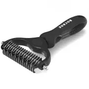 Docrok Pet Grooming Combo: Undercoat Rake, Dematting Deshedding Brush for Lon...