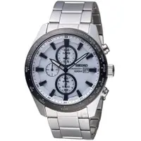 在飛比找ETMall東森購物網優惠-SEIKO Criteria勁速交鋒計時腕錶 V176-0A