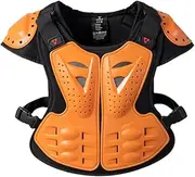 Hellery Motorcycle Vest Body Guard for Shoulder and Back Safety in Motocross and Outdoor Activities