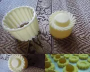 Pineapple Tart Jam Marmalade Thumbprint Linzer Cookies Malaysian Cutter mold 2"