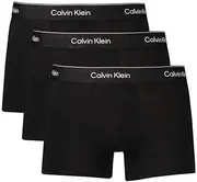 [Calvin Klein] Trunk Pack of 3 Small UB1 - Black Small, Tm6 - Black, L, Tm6 - Black, L, TM6-Black, Large