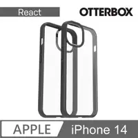 在飛比找PChome24h購物優惠-OtterBox iPhone 14 React輕透防摔殼-