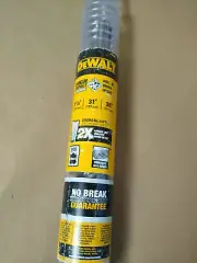 NEW Dewalt DW5826 1-1/4" x 36" High Impact Carbide Drill Bit w/ Iron Blast Tech