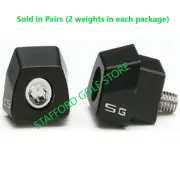 2x TaylorMade Spider SR Putter Backweights New Weights for Golf Club Head