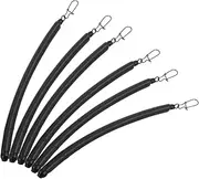 TOBBOMEY Kit 6pcs Catfish Drag Weights Steel Beads Sinkers for Catfish Leaders Sea Worm Fishing