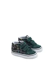 Vans Unisex SK8-Mid Glow Dino Sneakers - Toddler, Little Kid