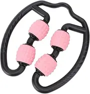 Healeved 1PC Multi Purpose Massage Roller Relaxer Fitness Roller for Yoga Exercise for Men Women Gentle Material for Comfort Improves Pink