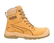 Puma Men's 630725 Conquest Wheat Waterproof Composite Toe Metal Free Work Boots
