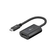 Goobay USB-C to DisplayPort Adapter (4k 60 Hz) Black 0.2m