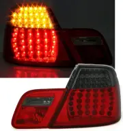 Mga ilaw ng ilaw for BMW 3 Series E46 99-03 COUPE Red Smoke LED LDBM42WS XINO AU