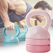 Cast Iron Kettlebell, Adjustable Kettlebells (5/8/9/12lbs), All-round Sealing/leak-proof, Easy to Disassemble And Assemble, HDPE/Anti-knock/Anti-scratch, for Women/Men Training
