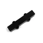 Replacement bass Guitar Pickup cover for 5 String Bridge pickup ,Black