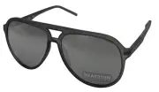 Kenneth Cole Reaction Frosted Grey Mens Plastic Aviator Sunglass , KC1383. 20C