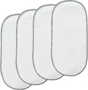 PandaEar 4 Pack Waterproof Changing Pad Liners, Baby Diaper Changing Underpads Liner Soft Changing Table Cover -60 cm x 30 cm