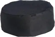 [BESPORTBLE] Breathable Black Mesh Skull Cap for Professional Chefs Adjustable Catering Chef Hat All for Kitchen and Culinary Use