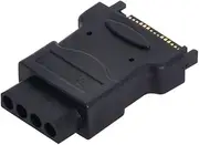 ChenYang SATA to IDE 4pin Power Adapter 15Pin SATA Male to Molex IDE 4Pin Female Cable Adapter