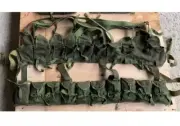 Chinese people's militia Mosin Nagant Type 53 Chest Rig Ammo Pouch Bandolier