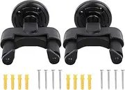 XIASABA 2Pcs Quality ABS Guitar Hanger Wall Mount Hooks for Bass Mandolin Banjo Violin Ideal for Multiple Stringed Instruments