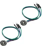Heart Rate Sensor Module, 2Pcs Pulse Beat Monitor Module Compatible with Arduno