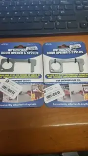 Antimicrobial Door Opener & Stylus- set of (2) protect from virus-