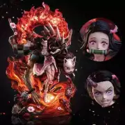 32cm Anime Demon Slayer Figure Kimetsu No Yaiba Kamado Nezuko with LED Light