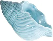 Anneome Ceramic Conch Ashtray Decorative Ash Holder for Home Office Lightweight Portable Smooth Finish for Keeping Spaces Clean and Tidy Unique Shell Design