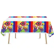 Rainbow Friends Tablecloth Party Supplies Birthday Decorations 108*180cm