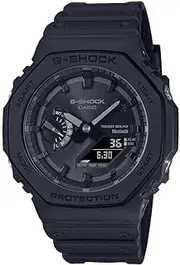 [Casio] Men's Analogue-Digital Quartz Watch with Plastic Strap GA-B2100-1A1ER, Black, one size fits all, strap