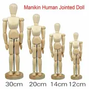 Artists Wooden Manikin Mannequin Moveable Adjustable Limbs Human cm Inch 4 Sizes