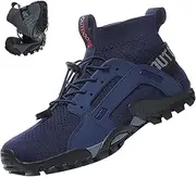 [BlackeEight] Men's Outdoor Hiking Wading Shoes,Comfy Breathe Quick Drying Mesh Orthotic Non-Slip Softsole Trail Sock Water Sneakers