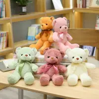 在飛比找樂天市場購物網優惠-泰迪熊小熊公仔毛絨玩具抱抱熊布偶抓機娃娃兒童玩具生日禮物批發
