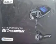 Nulaxy Bluetooth Plus FM Transmitter New in Box