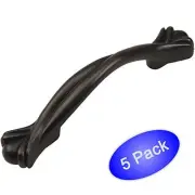 *5 Pack* Cosmas Cabinet Hardware Oil Rubbed Bronze Handle Pulls #475ORB
