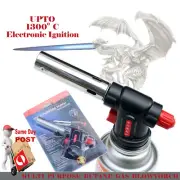 BUTANE GAS BLOW TORCH BURNER WELDING SOLDER IRON SOLDERING LOGHTER FIRE TOOL AU
