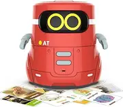 FmtwPhn Intelligent Talking Robot,Interactive Robot Pets Talking Smart Robot Toys - Voice Control Educational Toy Kids Robot with Touch Sensor for Boys & Girls