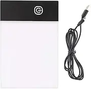 Fafeicy A6 LED Light Board Ultra Thin Bright Adjustable Light Pad with USB Cable for Artcraft Tracing Flip Book Kit Tablet Drawing