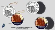 BRYCE CANYON NATIONAL PARK - Ornament / Magnets Collectible Utah Vacation Gift