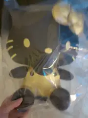 12” Hello Kitty Plush Kidrobot Black & Gold Vinyl Pleather Faux Leather Target