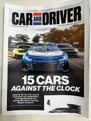 Car and Driver March April 2024 15 Cars Against the Clock Double Issue Get It