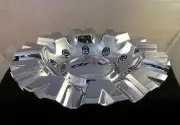 DRIV Wheels CHROME Custom Wheel Center Caps (1) P/N # 6240-15