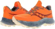 New Men's Saucony Endorphin Trail Hiking Shoes Size 8-12 Orange S20647