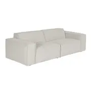 Brighton Indoor 2 Seater Fabric Sofa Lounge - Fabric Lounges