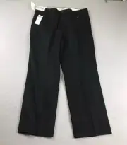 Dockers Pants Men 34X29 Black Khaki Classic Fit All Motion Comfort Waistband NWT
