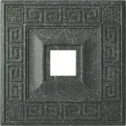 Ekena Millwork Paintable Ceiling Medallion 18" x 18" Polyurethane Eris Green