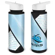 NRL CRONULLA SHARKS SPORTS DRINK BOTTLE 750ML